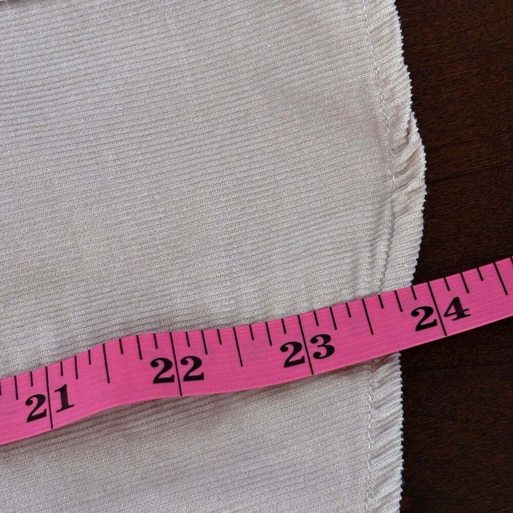 100% Cotton Harve Benard Corduroy Button-Up Shirt Light Pink Women’s M - Picture 5 of 8